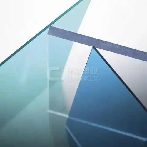 Solid polycarbonate sheets