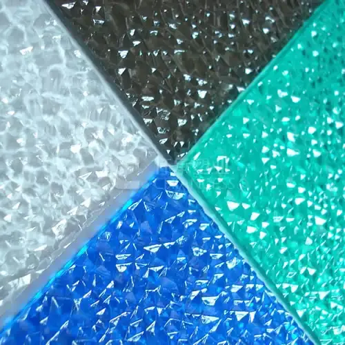 Embossed And Corrugated Polycarbonate Sheets